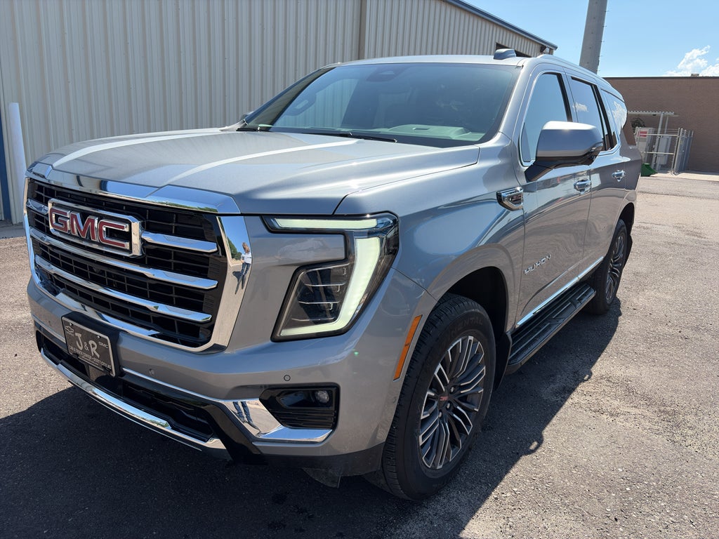 2026 GMC Yukon Elevation in Sterling Metallic — front three-quarter view