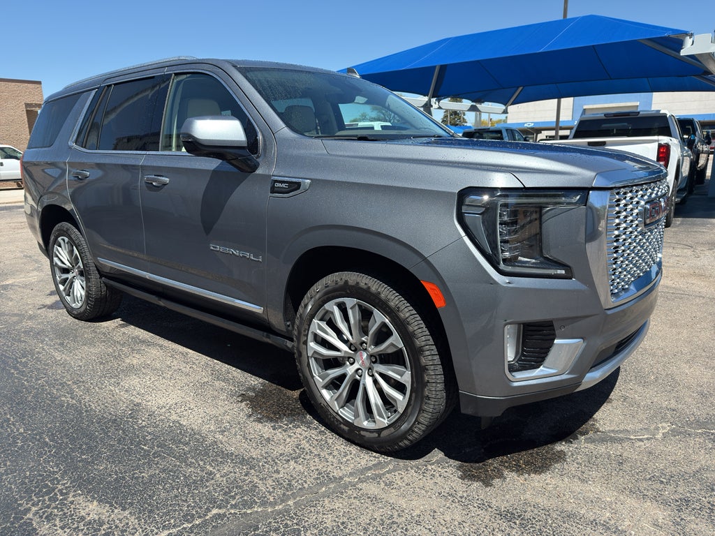 2021 GMC Yukon — rear three-quarter view