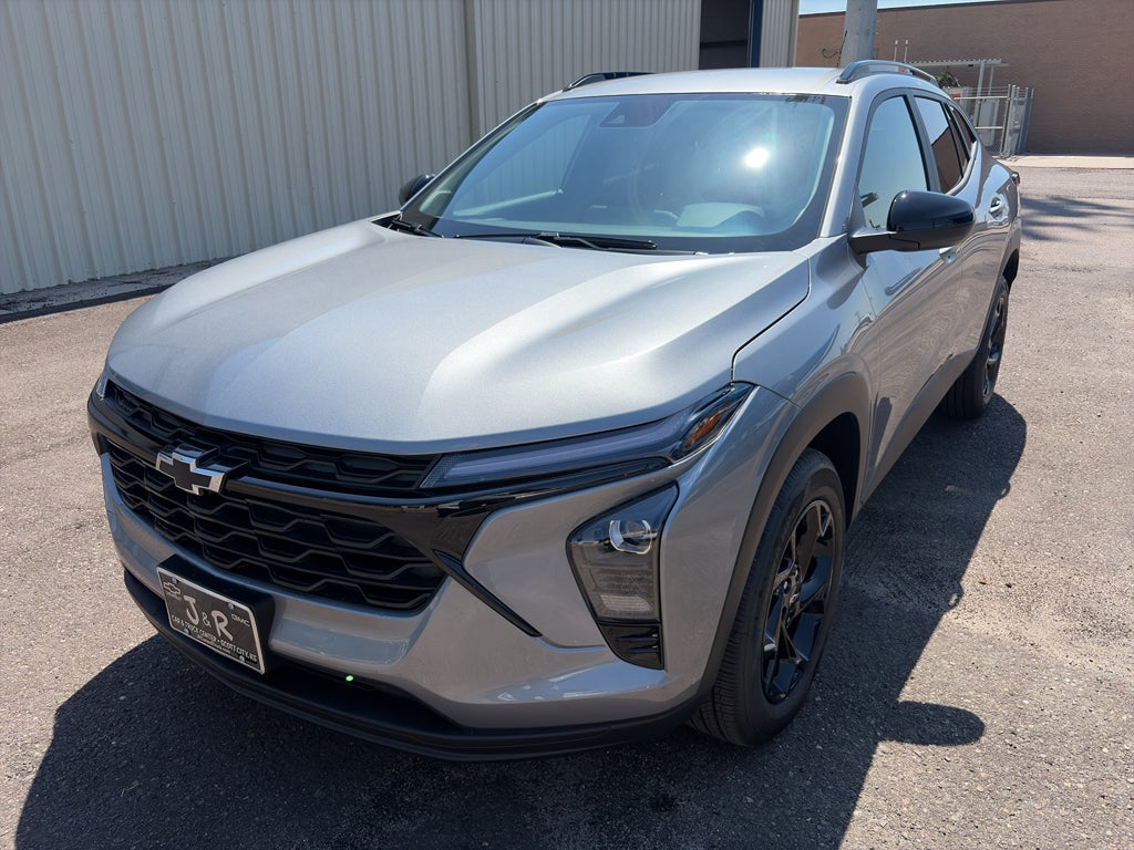 2026 Chevrolet Trax LT in Sterling Gray Metallic — front three-quarter view